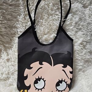 Betty Boop Shoulder Tote Carryall  Travel Shopping Bag